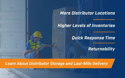 Effects on Distributor Storage with Last-Mile Delivery