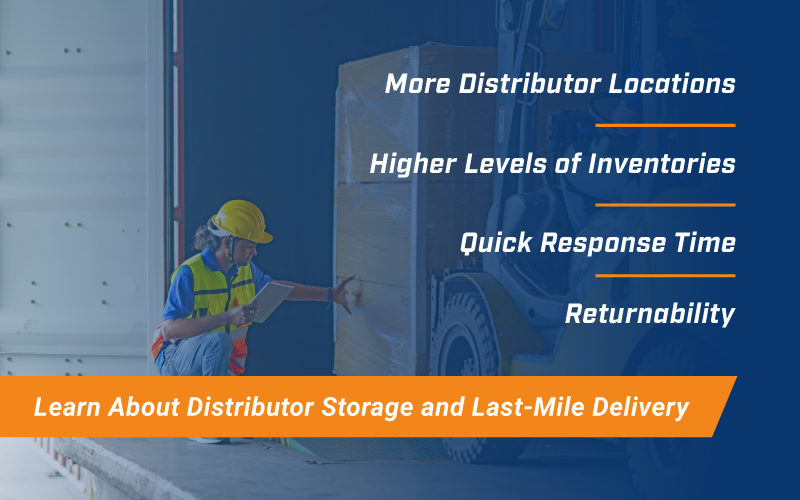 Distributor Storage With Last Mile Delivery SXP