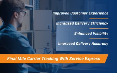 Final-Mile Carrier Tracking With Service Express